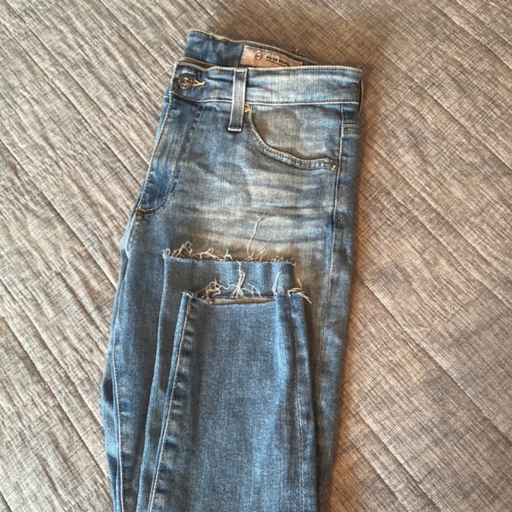 The Farrah Skinny Ankle High-rise Jeans